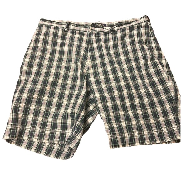Polo Ralph Lauren Shorts Mens Size 34 Chino Plaid Golf Streetwear Cotton Preppy - Picture 2 of 8